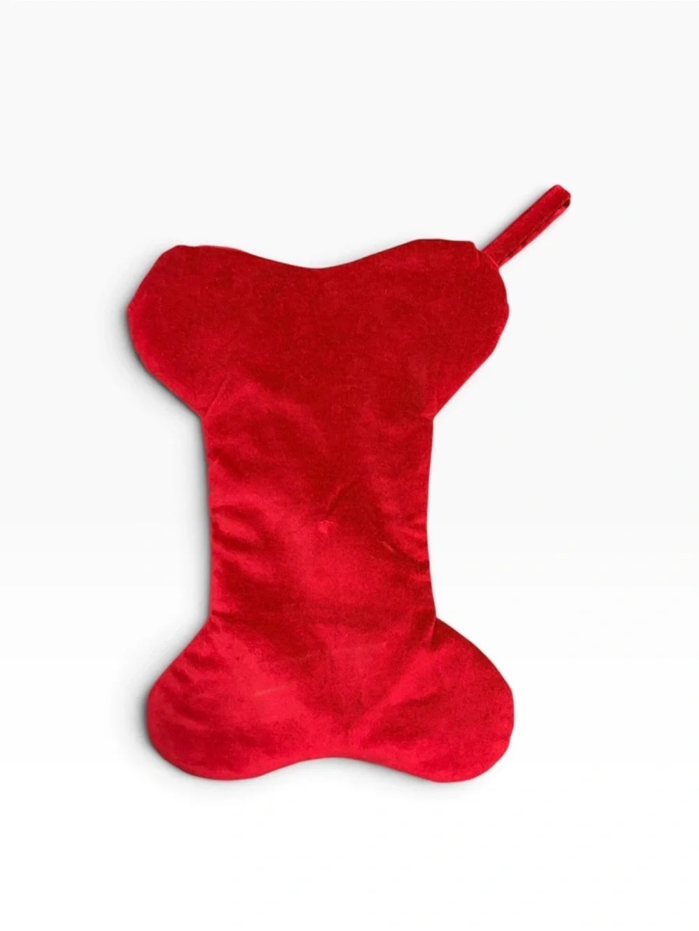 Pottery Barn “Lucy” Velvet Dog Stocking and “Lucy” Stocking Holder Engraved